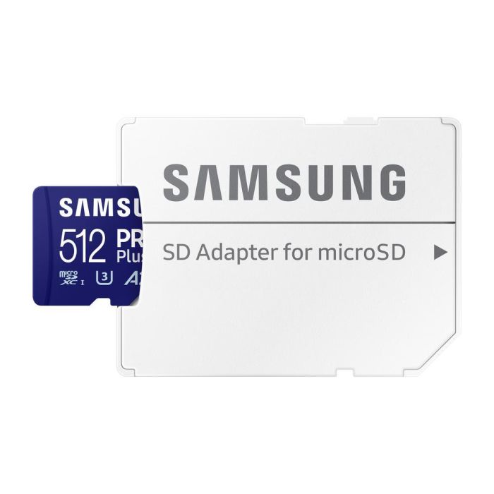 Samsung MB-MD512SA/EU Tarjeta de Memoria PRO Plus 2023 512GB microSDXC UHS-I U3 V30 A2 Velocidad 180MB/s 4