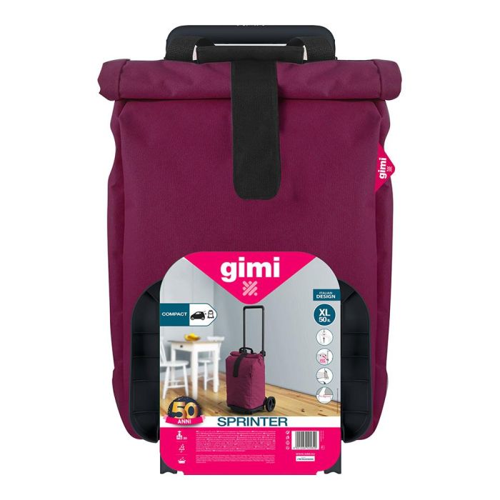 Carrito de la compra sprinter violeta 50l 30kg gimi 168405 1