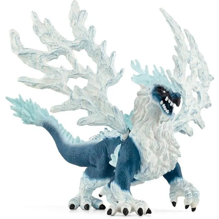Schleich SCH70790 Dragón de Hielo Criaturas Eldrador Estatuilla para Niños a partir de 7 Años 1