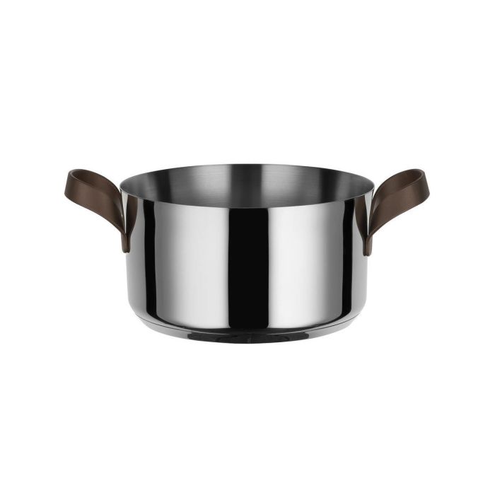 Alessi PU101/20 Cacerola de 20 cm Acero Inoxidable 18/10 Apto para Inducción - Diseño Patricia Urquiola Alessi PU101/20 Cacerola de 20 cm Acero Inoxidable 18/10 Apto para Inducción - Diseño Patricia Urquiola