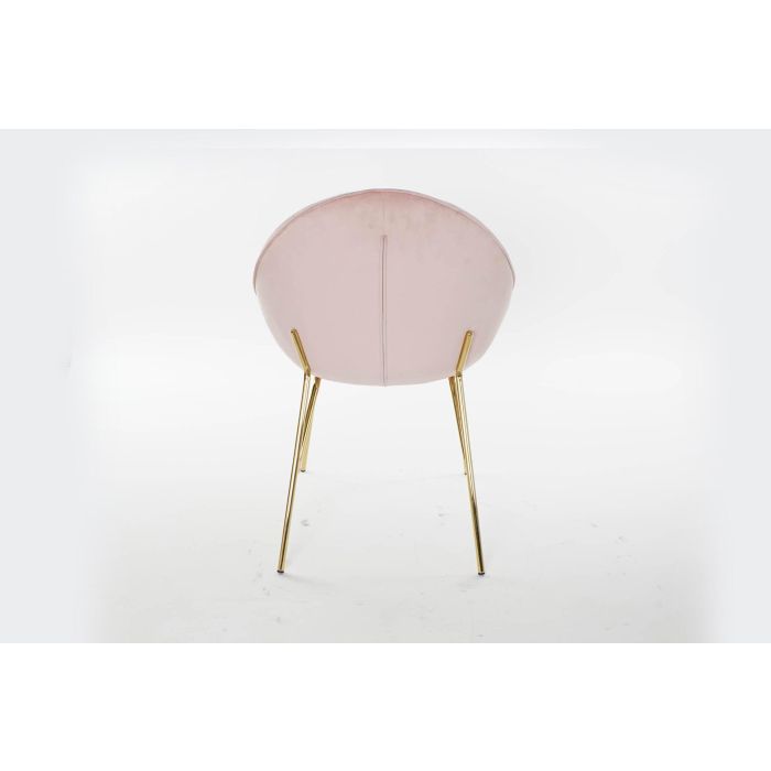DKD Home Decor Silla Glam Rosa 60 x 85 x 60 cm 6
