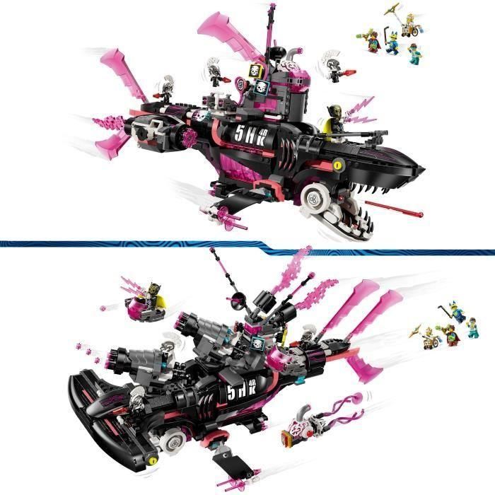LEGO Dreamzzz 71500 Submarino Tiburón Pesadilla - Juego creativo para niños a partir de 9 años 2