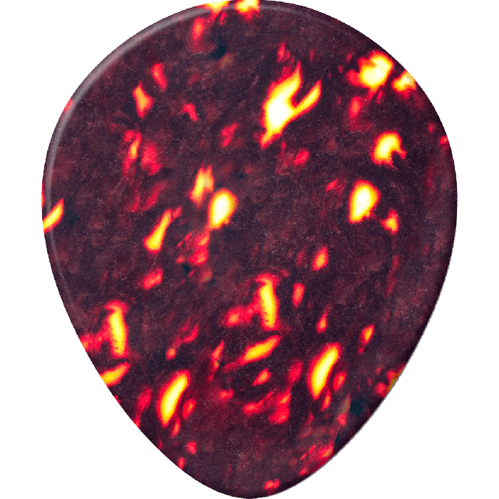 DUNLOP Pack 12 Púas Genuine Celluloid Teardrop Shell - Heavy 2 DUNLOP Pack 12 Púas Genuine Celluloid Teardrop Shell - Heavy 2