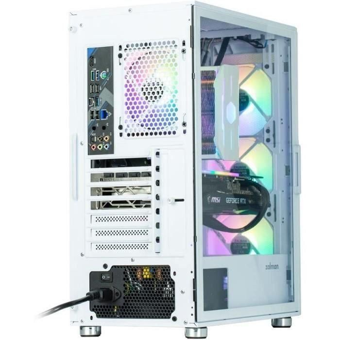 Zalman I3 NEO WHITE Carcasa PC Midi Tower Blanco, ATX, mATX, Mini-ITX, Ventiladores Frontales 3x120mm, Trasero 1x120mm, USB 3.0 2