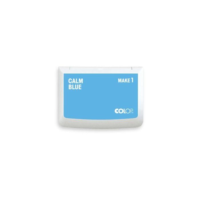 Colop TAMPÓN MAKE1 COLOR AZUL CALMA 50X90 MM 155109 0 Colop TAMPÓN MAKE1 COLOR AZUL CALMA 50X90 MM 155109 0