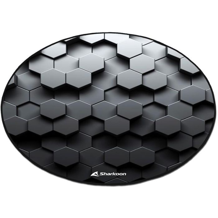 Sharkoon SFM11 Hex - Cable Antideslizante para Escritorio de Poliéster Negro/Blanco (1200x1200x5mm) 1 Sharkoon SFM11 Hex - Cable Antideslizante para Escritorio de Poliéster Negro/Blanco (1200x1200x5mm) 1