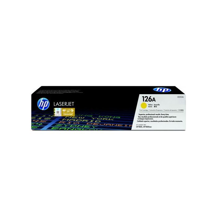 HP Laserjet PRO 100 CP/1025NW/1025/1020 Toner Amarillo 126A 0 HP Laserjet PRO 100 CP/1025NW/1025/1020 Toner Amarillo 126A 0