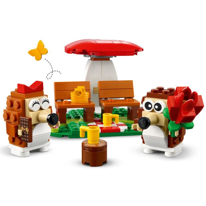 LEGO 40711 Picnic de los Erizos - Juguete con seta para construir para niños de 8 años 2