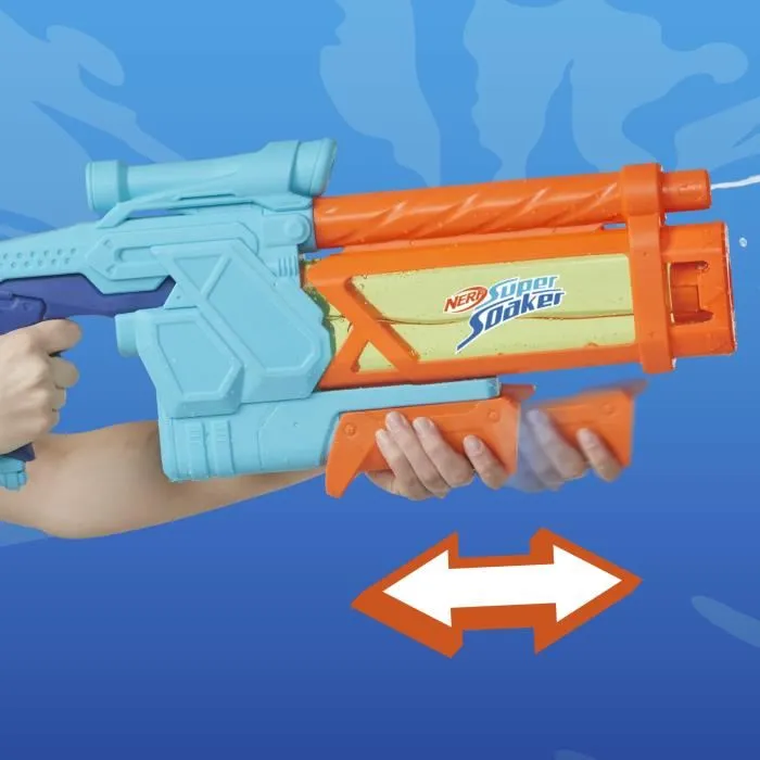Hasbro Nerf Super Soaker Lanzador de Agua Mega Dunk-Fill G0999 Fácil de Llenar 1 Litro 4
