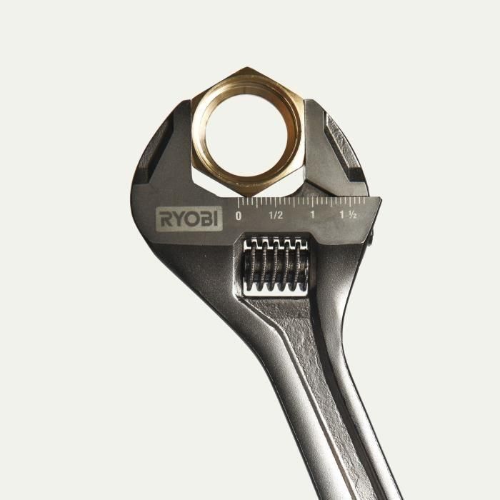 Llave ajustable ajustable RYOBI - apertura 250 mm - RHAW250 5 Llave ajustable ajustable RYOBI - apertura 250 mm - RHAW250 5