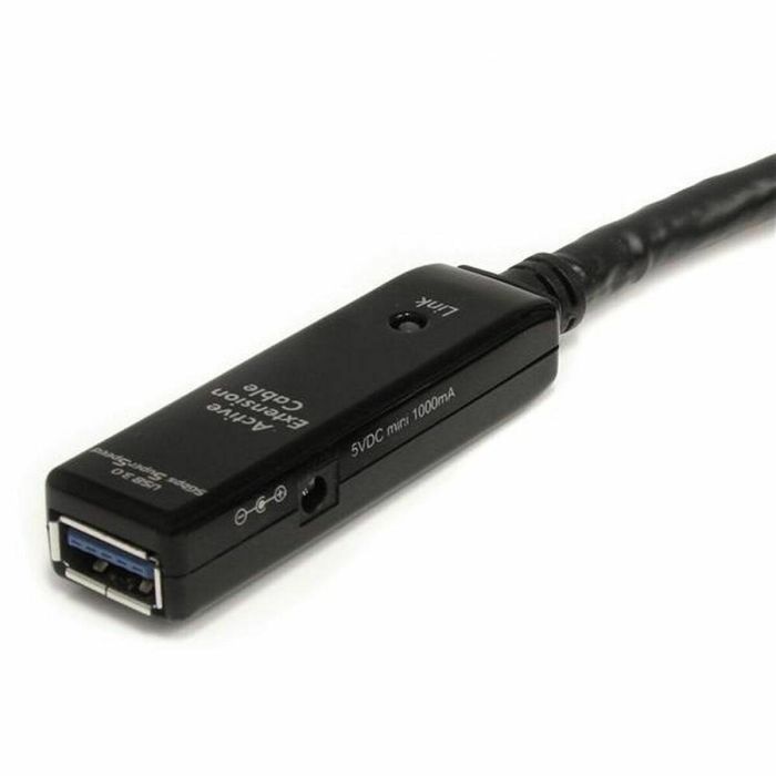 Cable USB Startech USB3AAEXT10M USB A Negro 1