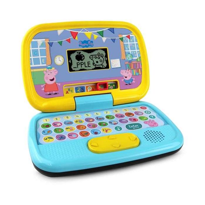 Ordenador peppa pig de aprendizaje con 5 modos de juego y muchas actividades 5,6x23,7x15,8 cm 3 Ordenador peppa pig de aprendizaje con 5 modos de juego y muchas actividades 5,6x23,7x15,8 cm 3