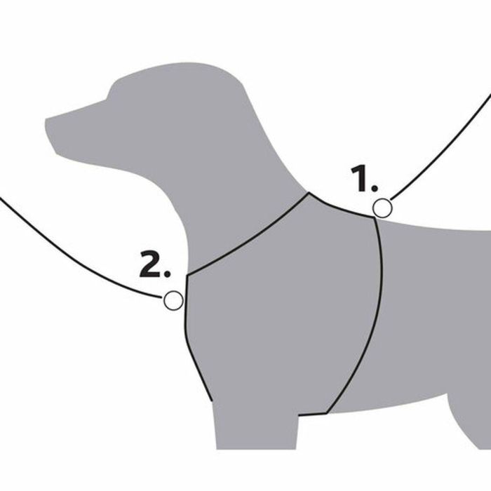 Arnés para Perro Trixie Premium Trekking Grafito Arena S/M 1 Arnés para Perro Trixie Premium Trekking Grafito Arena S/M 1