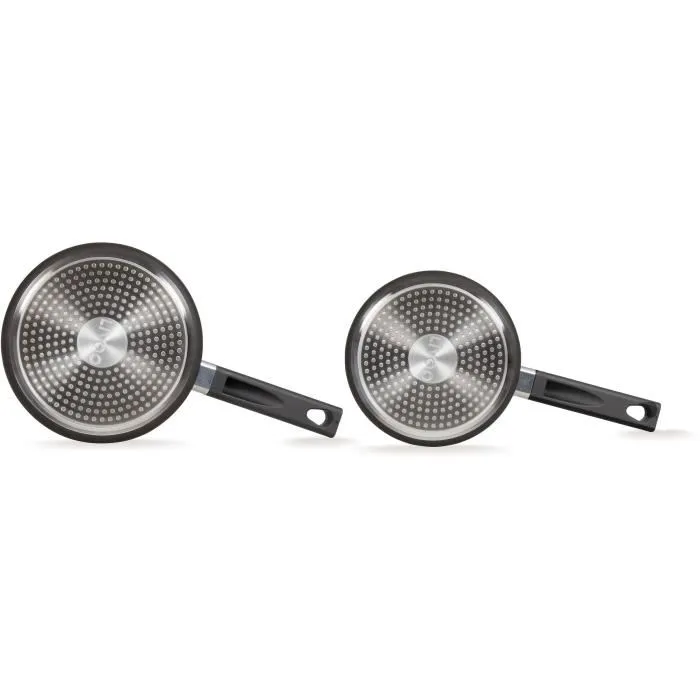 Livoo MEP154N Juego de 2 Cacerolas Antiadherente sin PFOA ni PFOS Mango de Silicona Apto para Inducción 2 Livoo MEP154N Juego de 2 Cacerolas Antiadherente sin PFOA ni PFOS Mango de Silicona Apto para Inducción 2