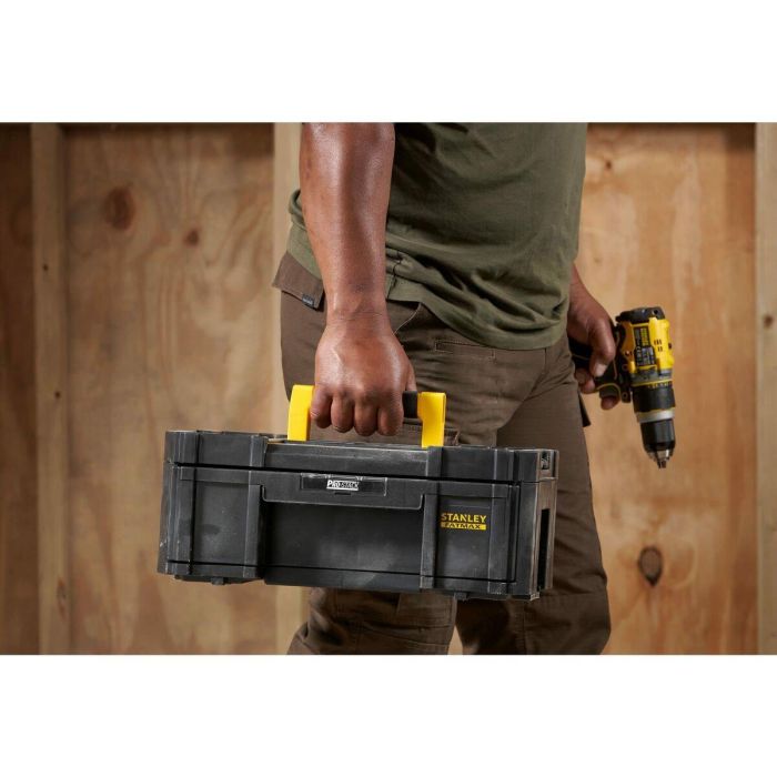 Stanley Caja de Cajones Grande TSTAK-Fatmax con 6 Compartimentos Extraíbles, 9.5 L - FMST1-71968 9