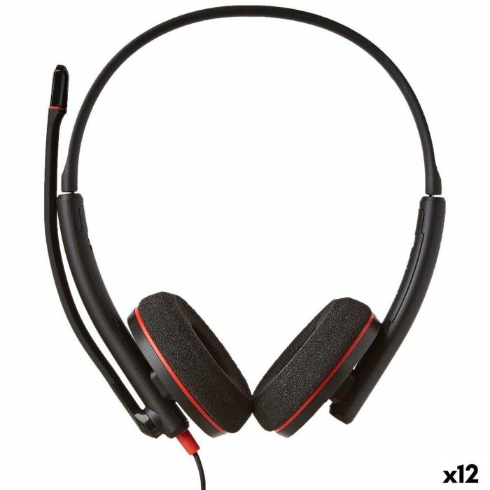 Auriculares Poly 8X228AA Negro 12 Auriculares Poly 8X228AA Negro 12
