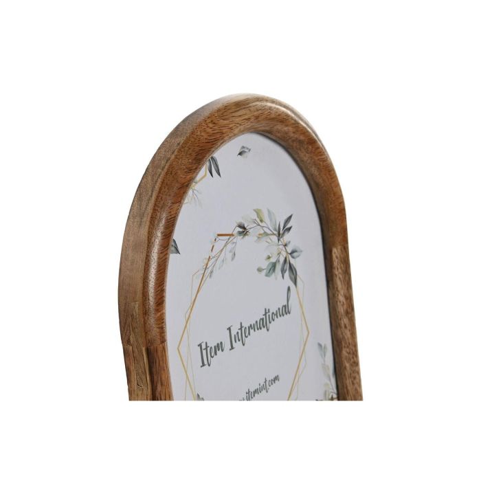 DKD Home Decor National 24b Marco de Fotos Tropical de Madera de Mango y Cristal para fotos 15x20 cm, color Natural 2x22x17 cm 2