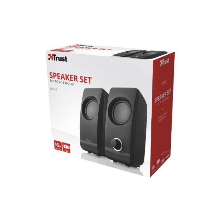 Trust Altavoces 2.0 Remo Speaker Set 8 W RMS USB Negro 3 Trust Altavoces 2.0 Remo Speaker Set 8 W RMS USB Negro 3