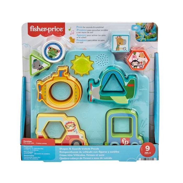 Puzzle de vehículos encajables fisher price Puzzle de vehículos encajables fisher price