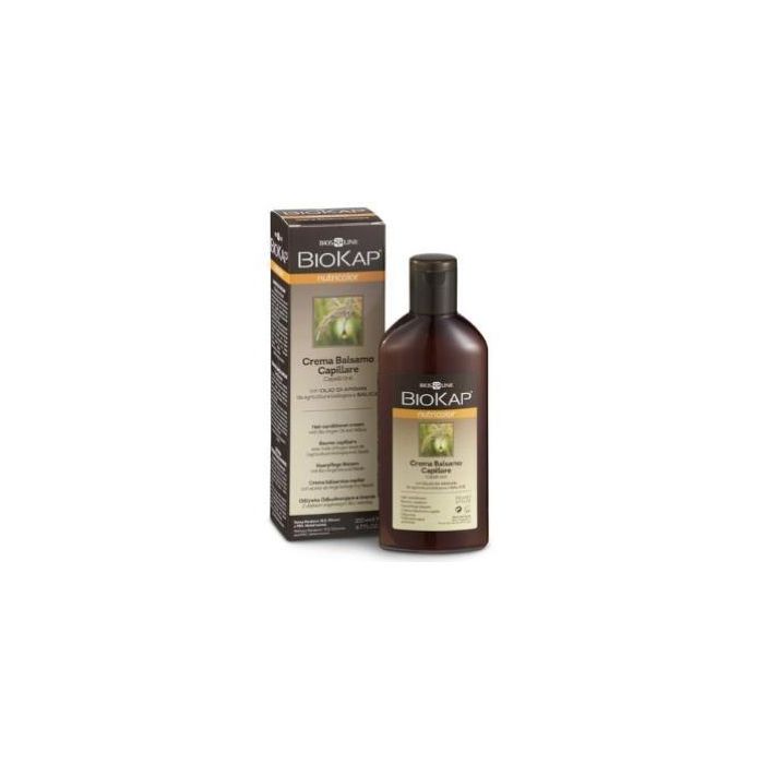 Biokap Crema Bálsamo Capilar 200ml para Cabello Teñido - Estabiliza el Color, Repara Daños, Fortalece y Suaviza
