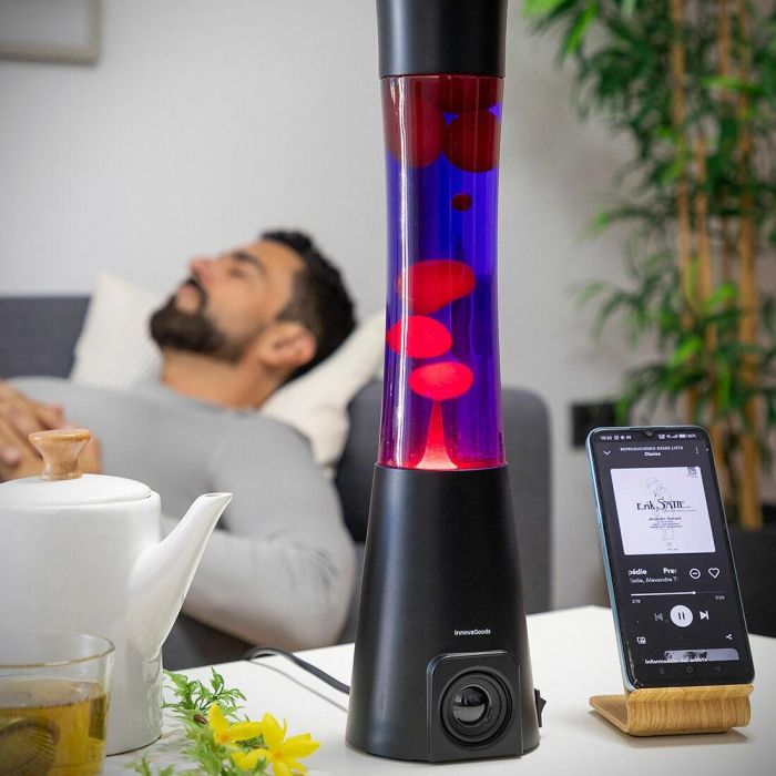 Lámpara de Lava con Altavoz Maglamp InnovaGoods 7