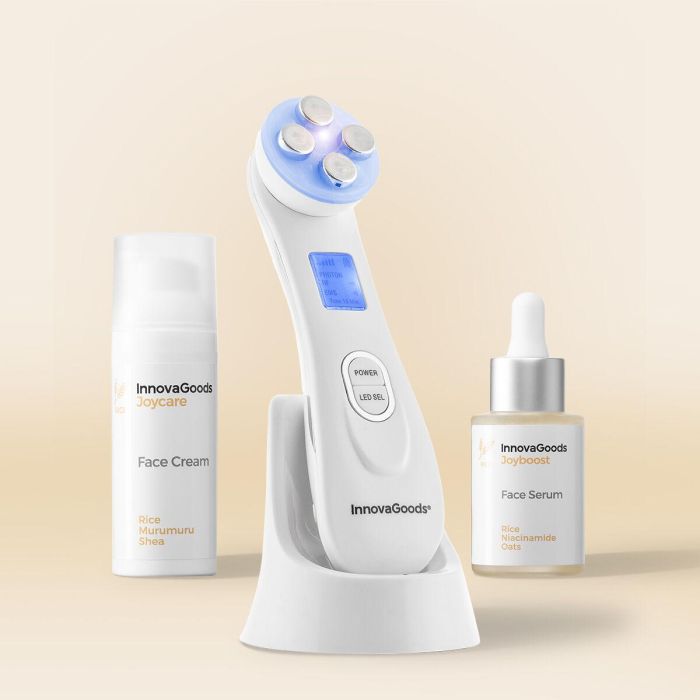 Pack Tratamiento Facial Reparador Rice InnovaGoods 0 Pack Tratamiento Facial Reparador Rice InnovaGoods 0