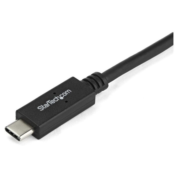 Adaptador USB C a DVI Startech CDP2DVIMM2MB Negro Adaptador USB C a DVI Startech CDP2DVIMM2MB Negro