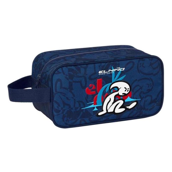 Zapatillero de Viaje El Niño Paradise Azul marino 29 x 15 x 14 cm Zapatillero de Viaje El Niño Paradise Azul marino 29 x 15 x 14 cm