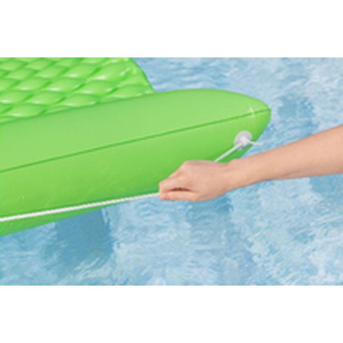 Bestway Colchoneta Hinchable Gigante Enrollable Verde 213x170 cm Playa y Piscina 44106 15