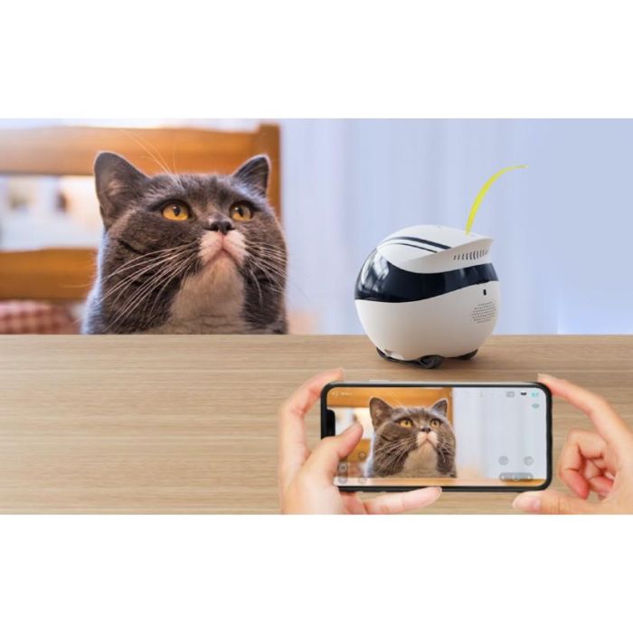 Enabot EBO Air Robot para Mascotas con Cámara 1080p, Seguimiento IA y Navegación LiDAR para Control Remoto y Vigilancia 13 Enabot EBO Air Robot para Mascotas con Cámara 1080p, Seguimiento IA y Navegación LiDAR para Control Remoto y Vigilancia 13