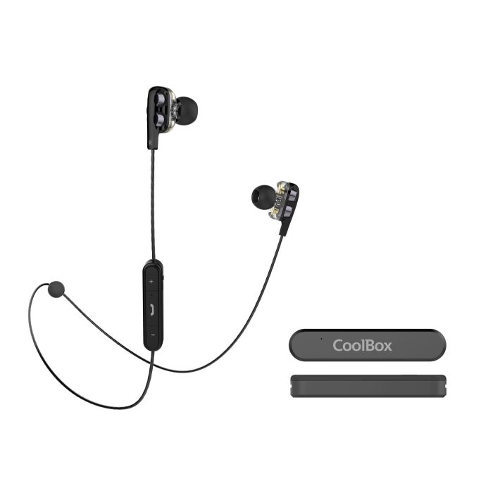 Auriculares Coolbox Dual Driver Cooltwin Bluetooth 8 Auriculares Coolbox Dual Driver Cooltwin Bluetooth 8
