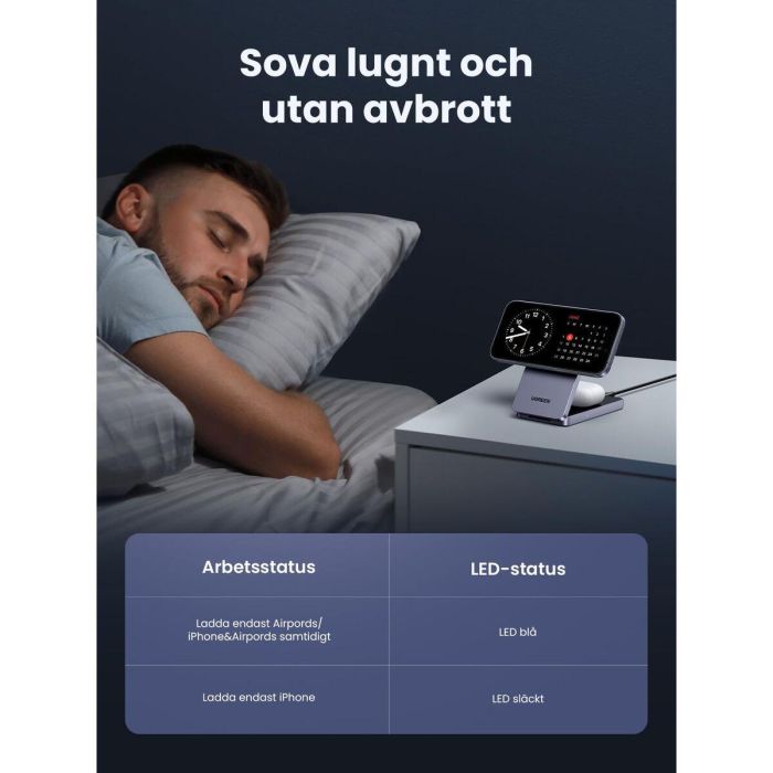 Powerbank Ugreen 45023 Gris 2 en 1 1