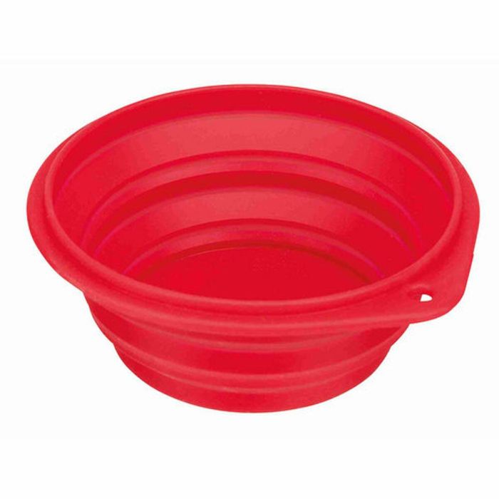 Comedero para Mascotas Trixie 25011 Rojo Silicona 3