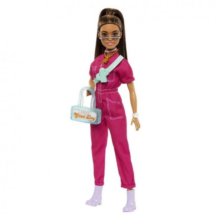 Mattel Muñeca Barbie Mono Rosa con Accesorios de Moda - Incluye Bolso, Gafas de Sol y Más 2 Mattel Muñeca Barbie Mono Rosa con Accesorios de Moda - Incluye Bolso, Gafas de Sol y Más 2