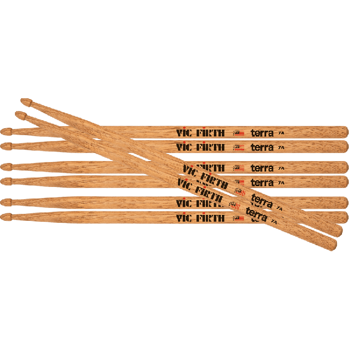Baquetas Vf American Classic® Terra 7A (Pack 4) 1 Baquetas Vf American Classic® Terra 7A (Pack 4) 1