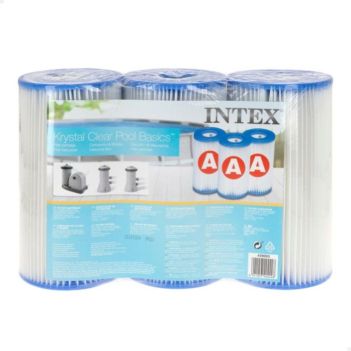 Cartuchos de recambio Intex Tipo A (3 Unidades) (6 Unidades) 1