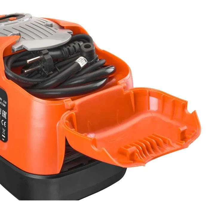 Black + Decker Compresor programable 12V / 220V 11 bares con dial digital luminoso y parada automática 1