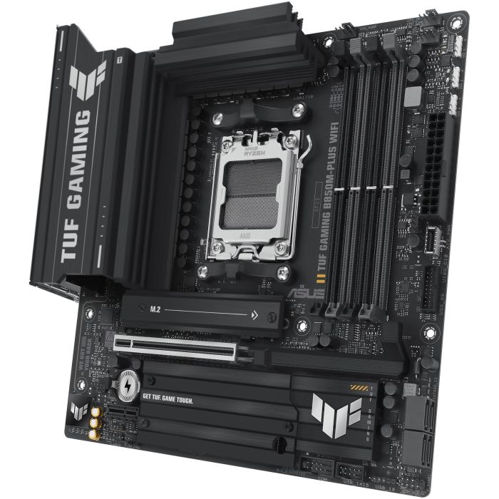 Asus TUF GAMING B850M-PLUS WiFi 90MB1IY0-M0EAY0 Placa Base Micro ATX Socket AM5 DDR5 PCIe 5.0 para AMD Ryzen 7