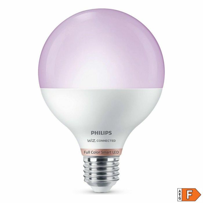 Bombilla LED Philips Wiz G95 Smart Full Colors F 11 W E27 1055 lm (2200K) (6500 K) 4 Bombilla LED Philips Wiz G95 Smart Full Colors F 11 W E27 1055 lm (2200K) (6500 K) 4