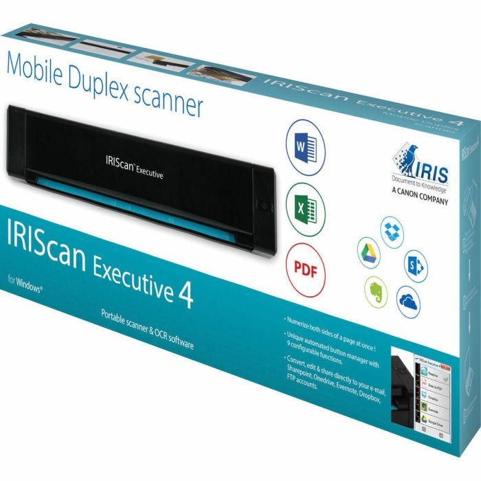 I.R.I.S. Duplex, CIS, 600 x 600 dpi Max, USB 2 I.R.I.S. Duplex, CIS, 600 x 600 dpi Max, USB 2