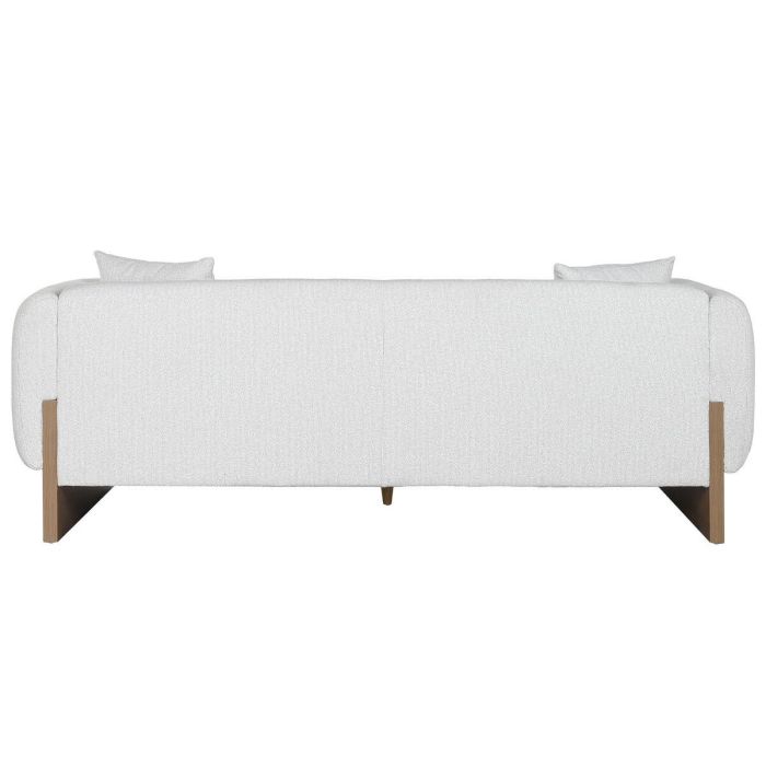 DKD Home Decor Sofá Scandi Gris Marrón. Dimensiones: 220x95x77 cm. Materiales: Poliéster y MDF. Altura de asiento: 42 cm 9 DKD Home Decor Sofá Scandi Gris Marrón. Dimensiones: 220x95x77 cm. Materiales: Poliéster y MDF. Altura de asiento: 42 cm 9