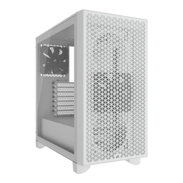 Corsair 3000D Airflow Caja PC Semitorre ATX Blanca Panel Cristal Templado, Flujo de Aire Óptimo, 2 Ventiladores, GPU 360mm 0 Corsair 3000D Airflow Caja PC Semitorre ATX Blanca Panel Cristal Templado, Flujo de Aire Óptimo, 2 Ventiladores, GPU 360mm 0