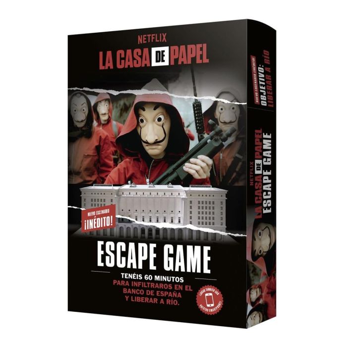 La Casa de Papel Juego de Mesa: Escape Game 2 LRCPEG02 0 La Casa de Papel Juego de Mesa: Escape Game 2 LRCPEG02 0