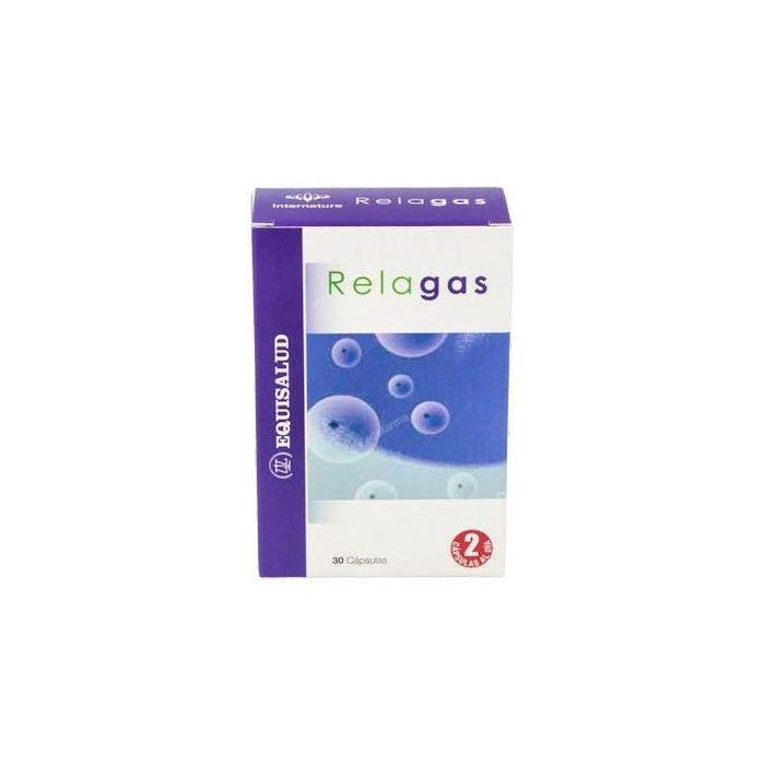 INTERNATURE Relagas 30 Cápsulas - Infecciones Intestinales, Síndrome Intestino Irritable, Gases, con Probióticos y Extractos Naturales