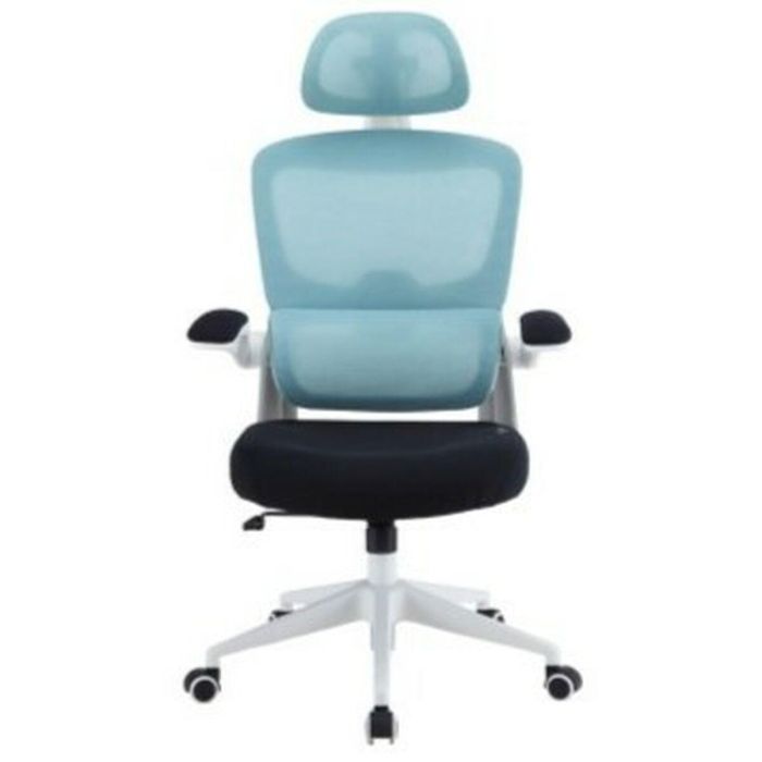 Woxter GM26-108 Silla Ergonómica Ergo Azul con Altura Ajustable, Soporte Cervical y Lumbar, Reposabrazos Abatibles, Malla Transpirable Woxter GM26-108 Silla Ergonómica Ergo Azul con Altura Ajustable, Soporte Cervical y Lumbar, Reposabrazos Abatibles, Malla Transpirable