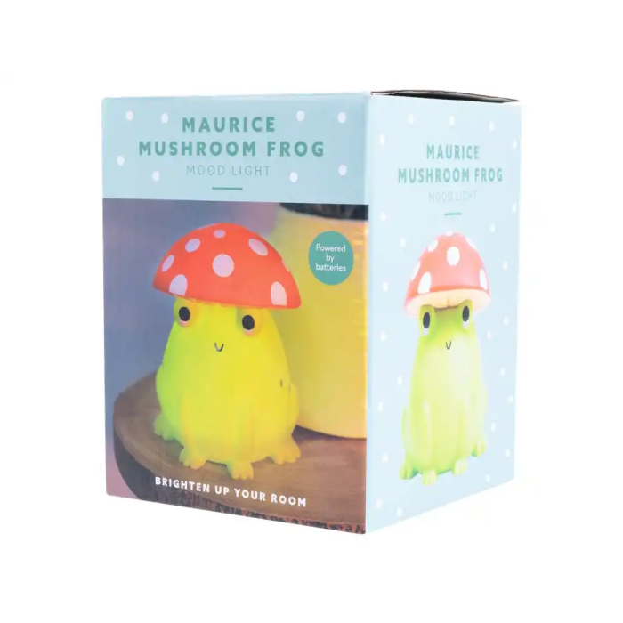 Wondee Maurice la Rana Seta Lámpara Luz de Ambiente Portátil Nocturna 3