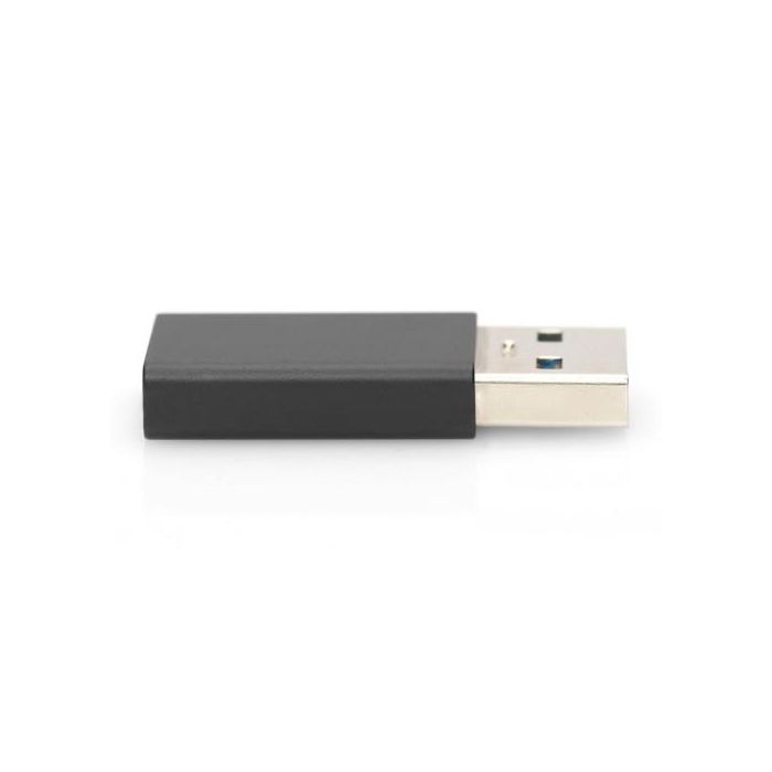 Adaptador USB-C a USB Ewent EW9650 Negro 1 Adaptador USB-C a USB Ewent EW9650 Negro 1