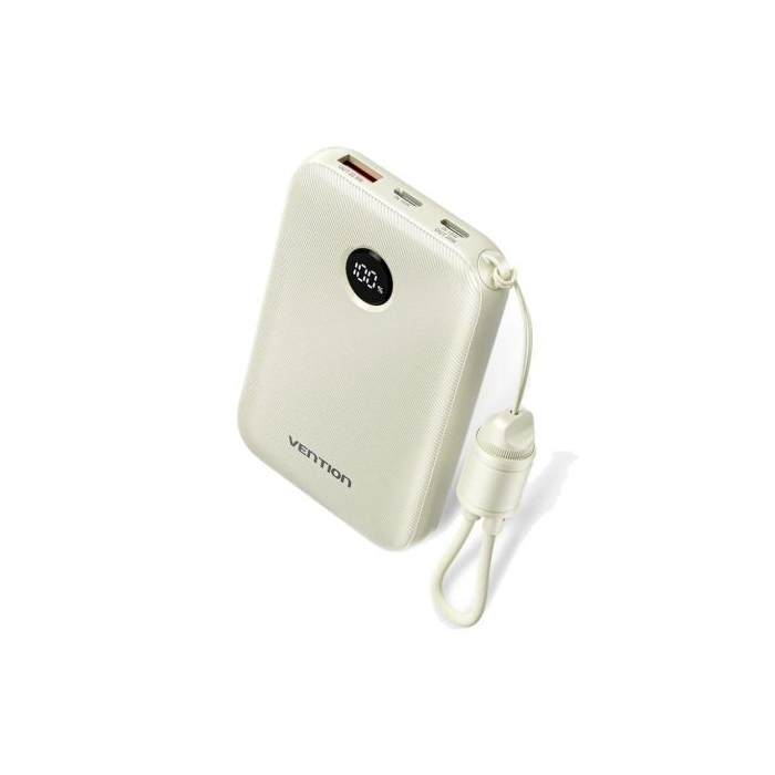Powerbank 10000mAh Vention FKAN0-C/ 22.5W/ Gris 0 Powerbank 10000mAh Vention FKAN0-C/ 22.5W/ Gris 0