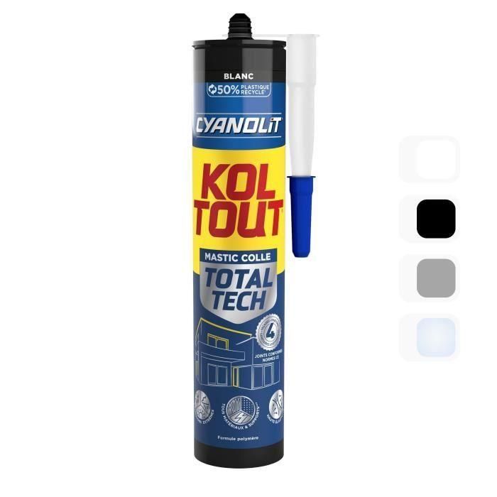 Cyanolit AUC3045203003004 Adhesivo fijador y sellador Total Tech Blanco Cartucho 290 ml Multimaterial Impermeable y flexible 0 Cyanolit AUC3045203003004 Adhesivo fijador y sellador Total Tech Blanco Cartucho 290 ml Multimaterial Impermeable y flexible 0