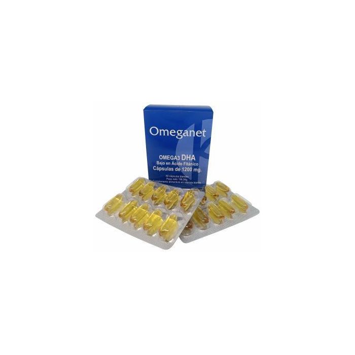 Gheos DHA 1200 mg Omega 3 Aceite de Pescado 60 Cápsulas de Alta Pureza y Biodisponibilidad